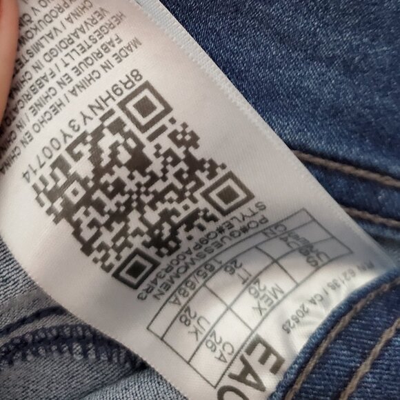 Corset High Rise Skinny Jeans - Picture 4 of 4